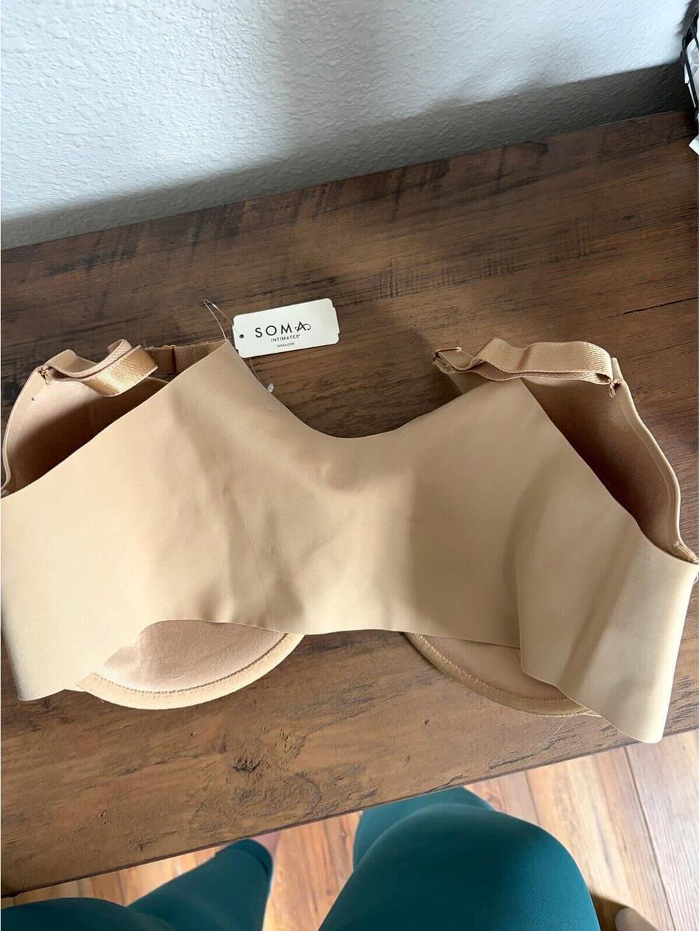 NWT Soma Vanishing 360 Perfect Coverage FR CL Warm Amber Bra size 40D. $60 retai - Picture 3 of 4